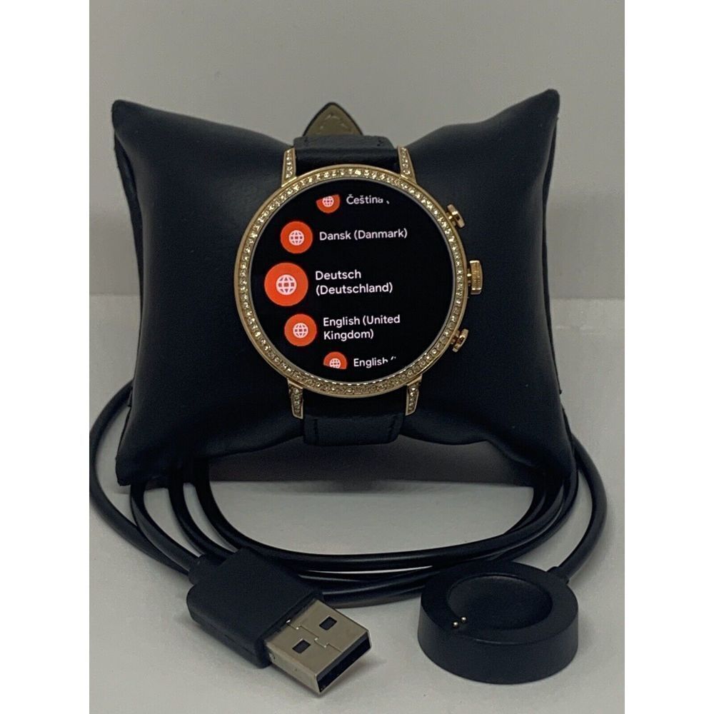 Fossil Gen 4 Authentic Digital Dial Smart Watch Custom Band FTW6030 QT475